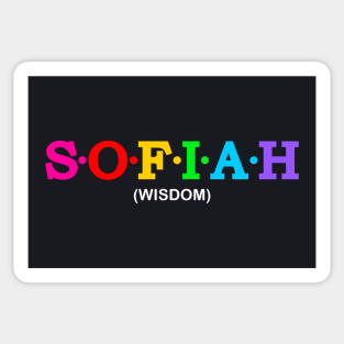 Sofiah - Wisdom. Sticker